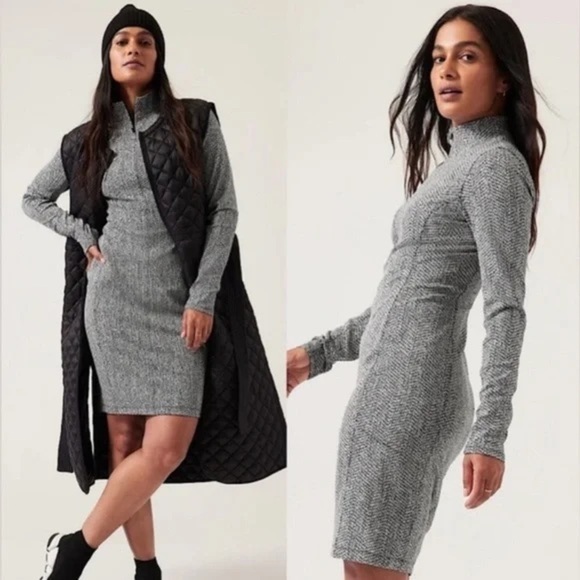 Athleta Delancey Textured Dress - Picture 1 of 10